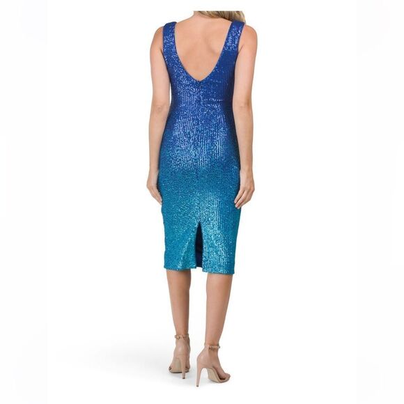 Dress the Population Kayden sequin ombre dress - Picture 4 of 8